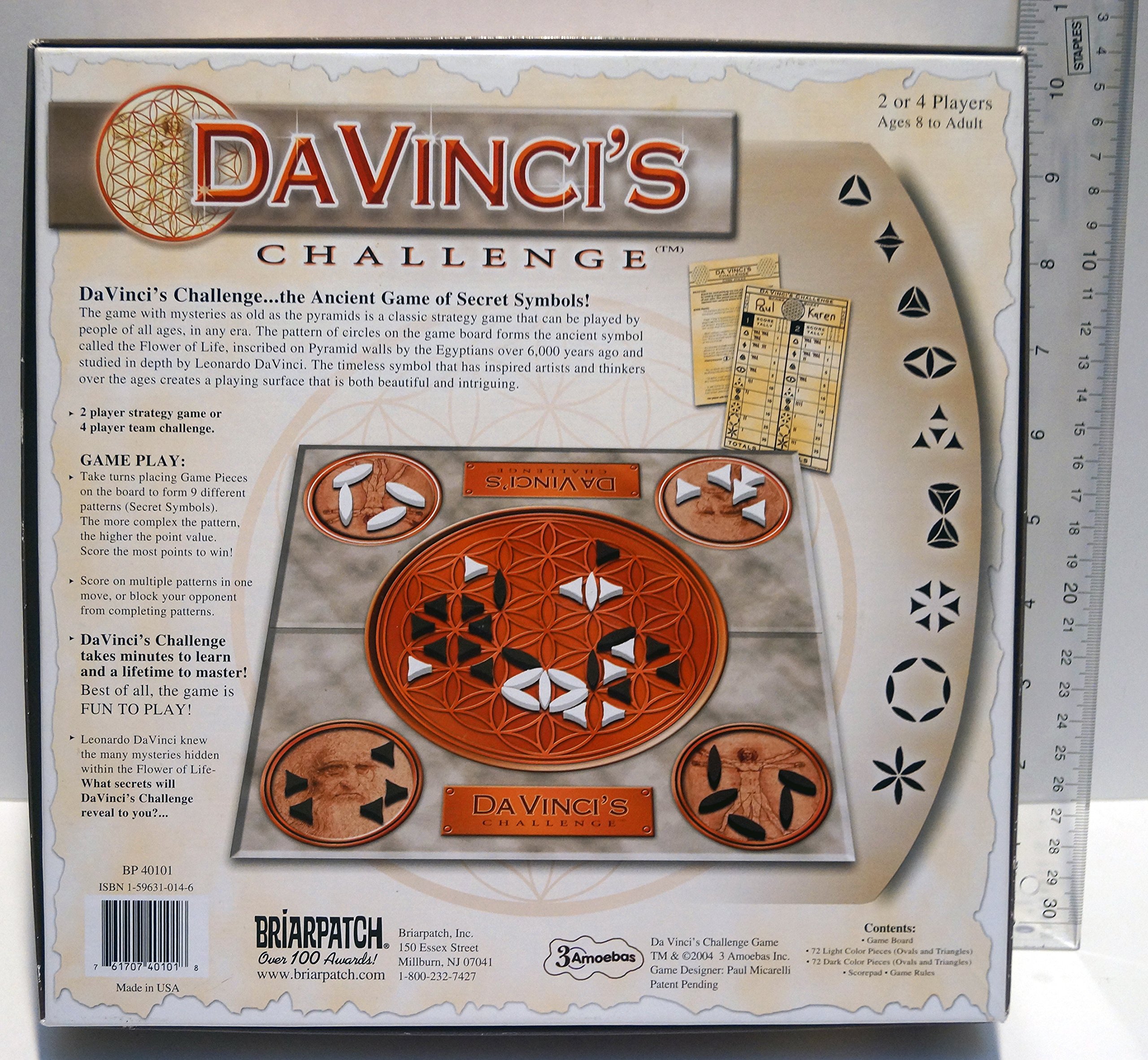 Amazon.com: 5 Pack BRIARPATCH INC. DAVINCIS CHALLENGE : Arts